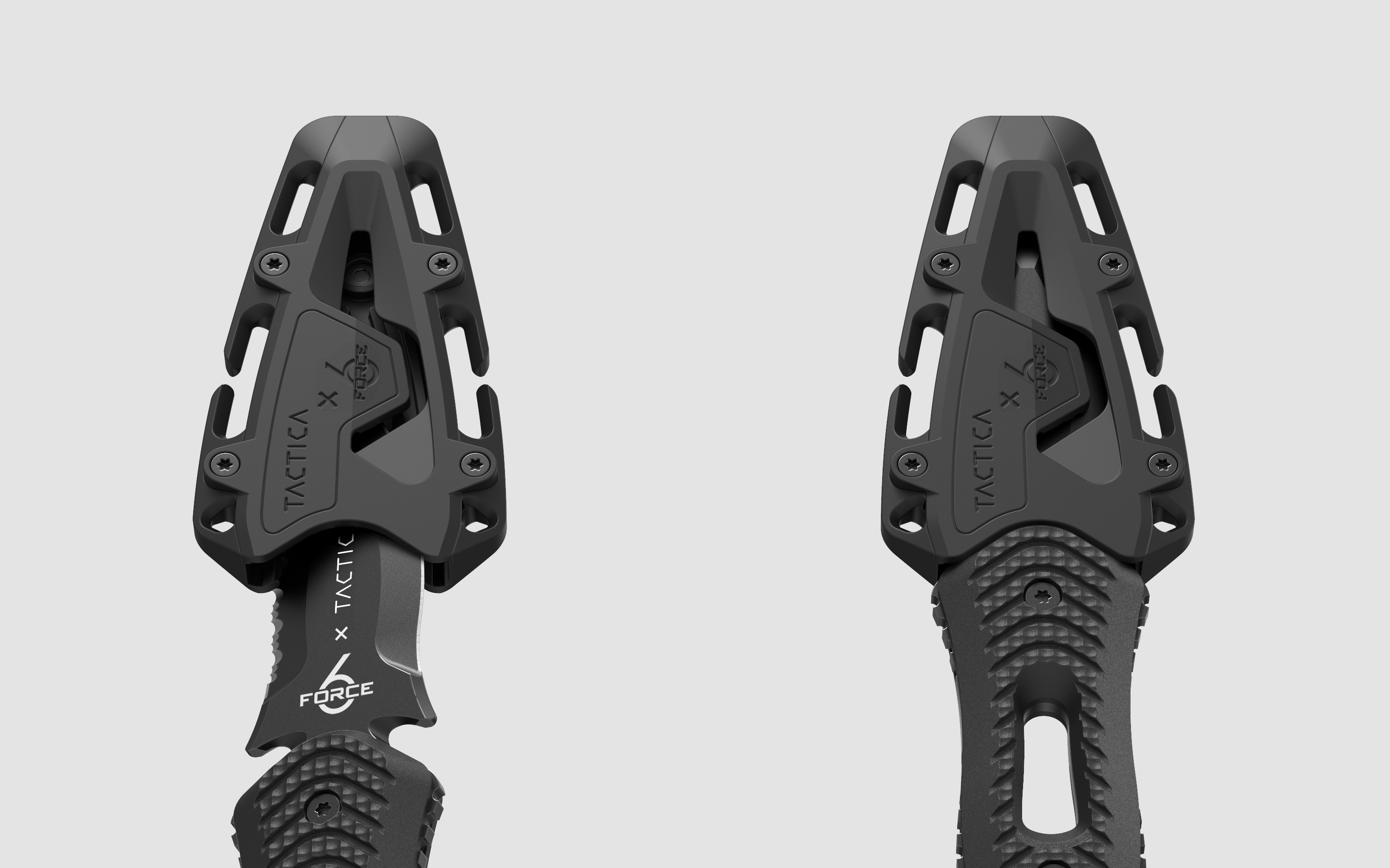 TWIST-LOK BLACK COMPACT KNIFE BLUNT