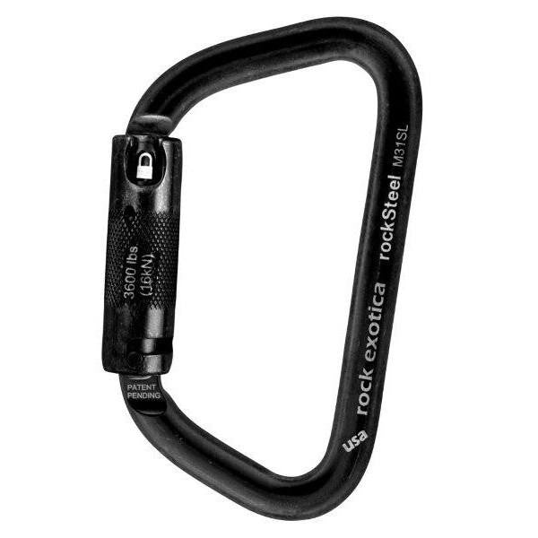 Rock Exotica RockSteel Carabiners (Set Of 3)