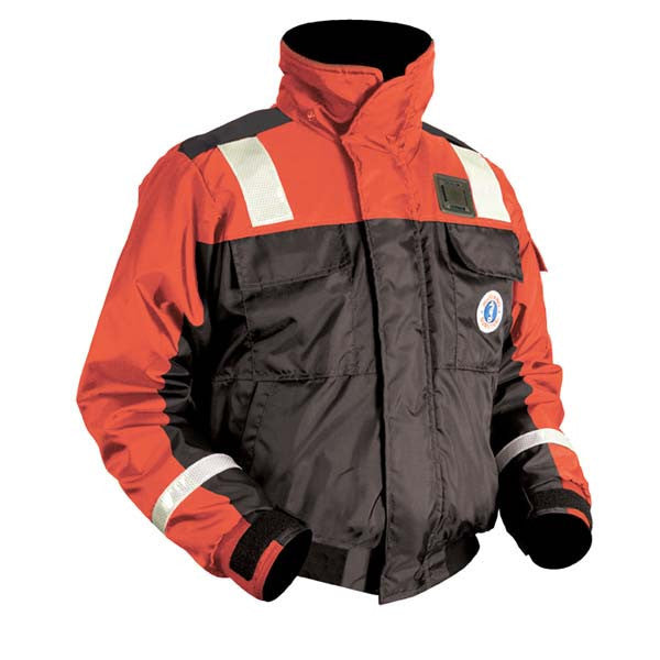 MJ6214 T1 Mustang Classic Flotation Bomber Jacket w/SOLAS Reflective Tape