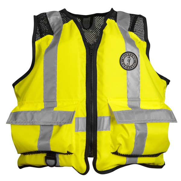 MV1254 T3 Mustang ANSI Industrial Mesh Vest (ANSI 107-2004 Class 1 Compliant)
