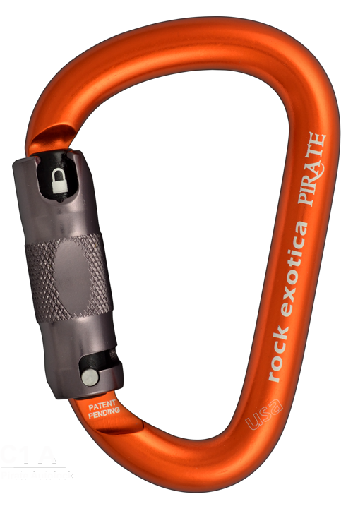 Rock Exotica Pirate Auto-Lock Carabiner - RescueGear.com
- 1