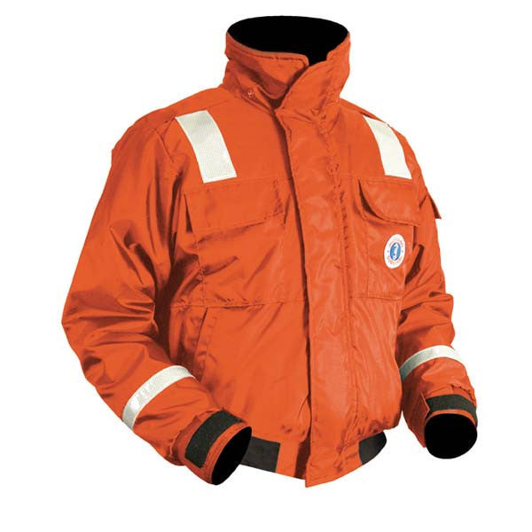 MJ6214 T1 Mustang Classic Flotation Bomber Jacket w/SOLAS Reflective Tape