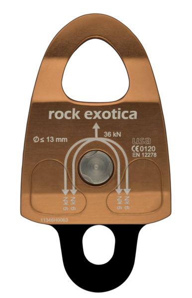 Rock Exotica Machined Mini & Rescue Pulleys