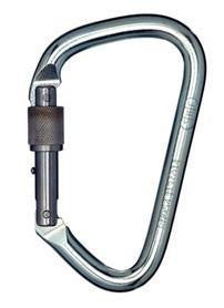 PMI XL Steel Lock D Carabiner