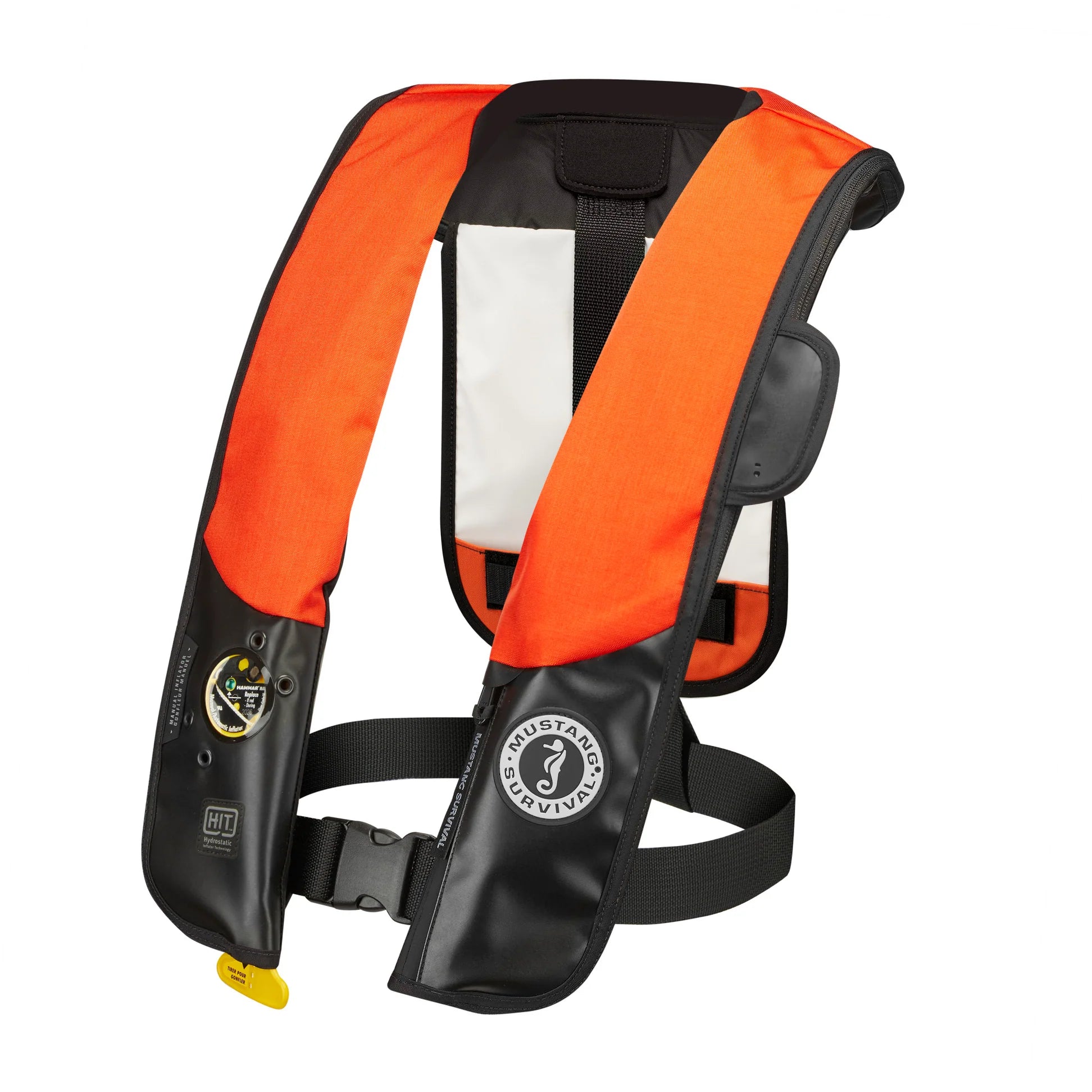 MD3183 LE - Mustang Survival Inflatable PFD with HIT & Customizable Back Flap - Law Enforcement