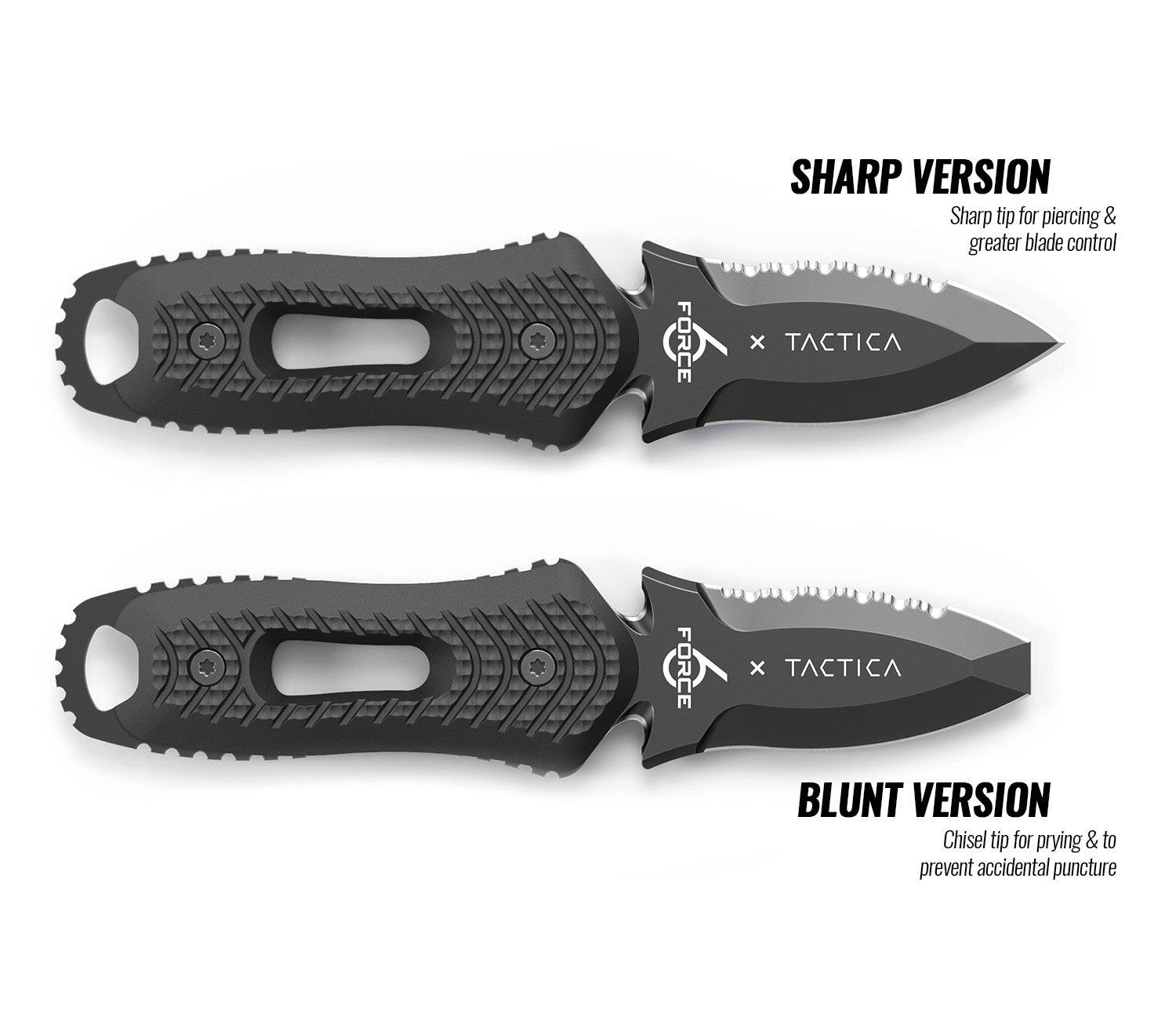 TWIST-LOK BLACK COMPACT KNIFE BLUNT