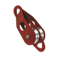 Yates 3 Inch Double Sheave Pulley with Becket