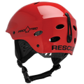 ACE WATER RESCUE HELMET - GLOSS RED