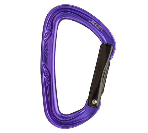 Black Diamond Nitron Carabiner (Straight/Bent Gate)