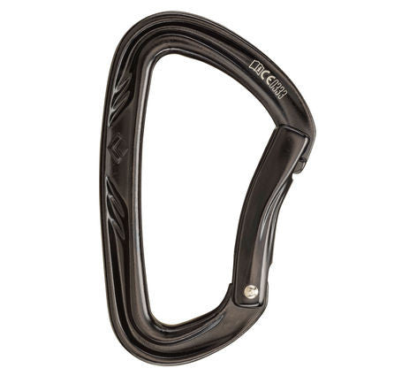 Black Diamond Nitron Carabiner (Straight/Bent Gate)