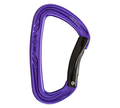 Black Diamond Nitron Carabiner (Straight/Bent Gate)