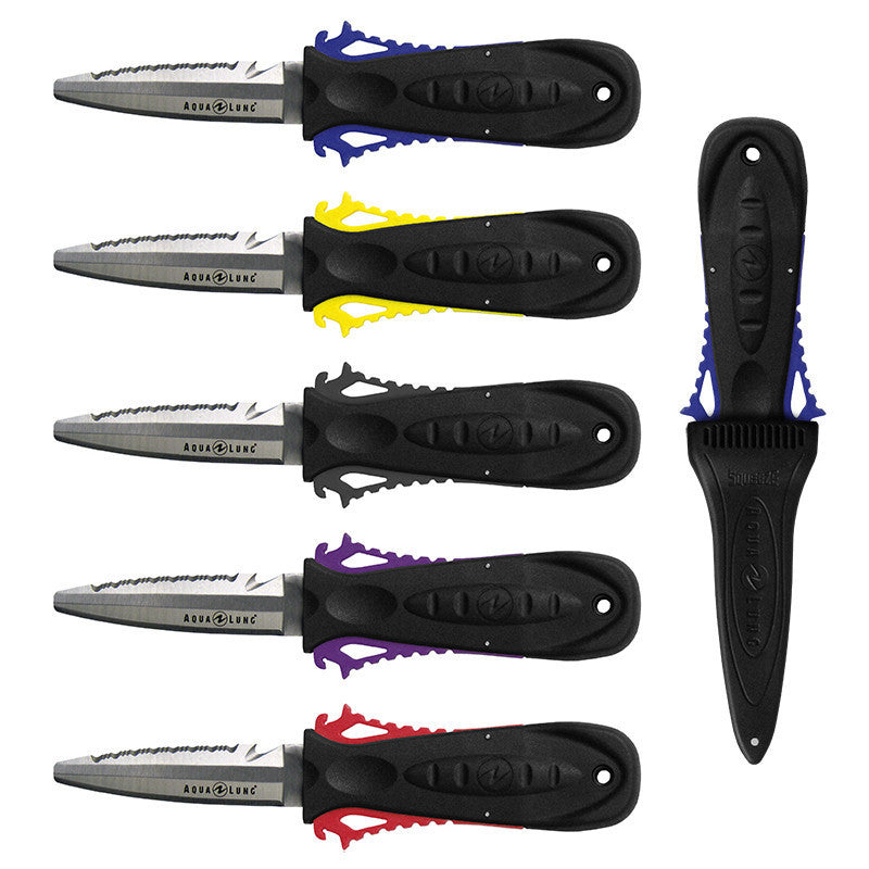 18 Aqua Lung Squeeze Lock Knife - RescueGear.com
 - 1