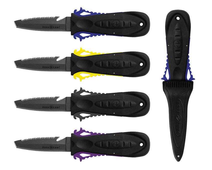 18 Aqua Lung Squeeze Lock Knife - RescueGear.com
 - 3