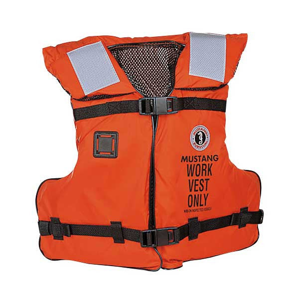 MV3192 Mustang Work Vest w/SOLAS Reflective Tape – Rescue Gear