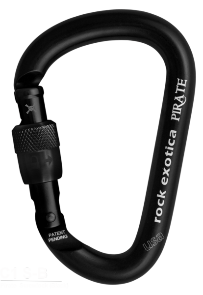 Rock Exotica Pirate Screw-Lock Carabiner