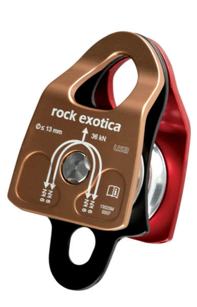 Rock Exotica Machined Mini & Rescue Pulleys