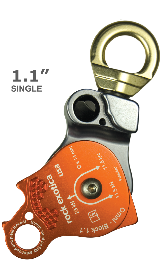 Rock Exotica Omni Swivel Pulley - RescueGear.com
 - 1
